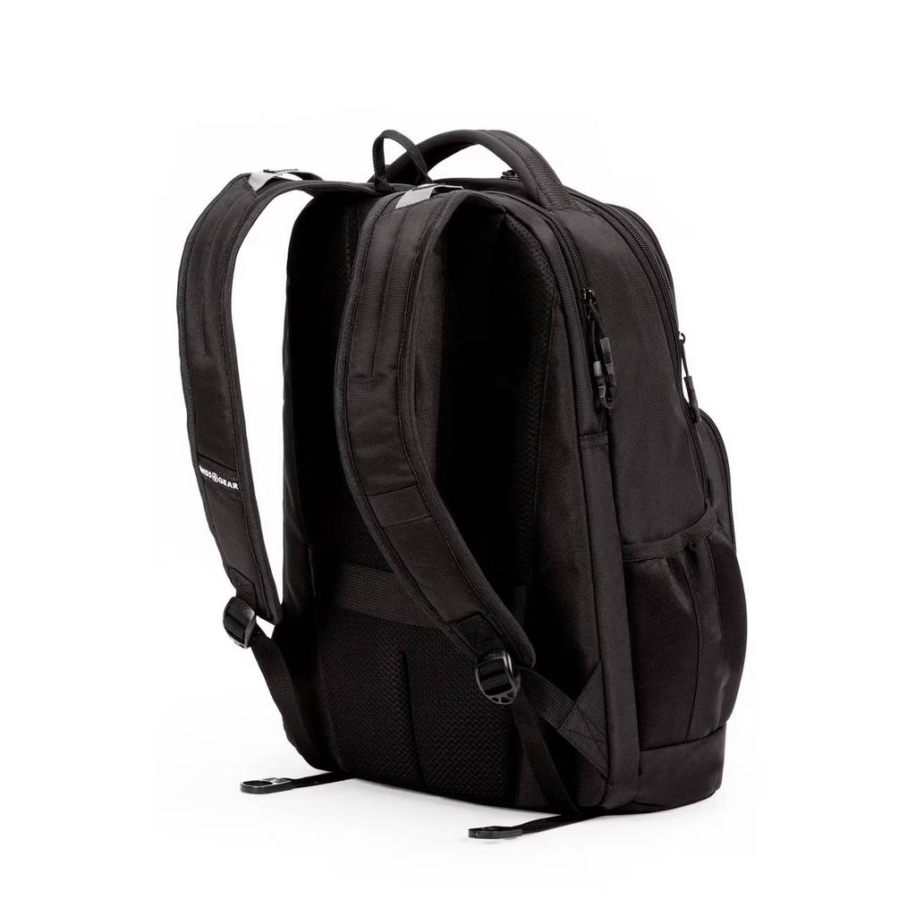 SwissGear 5698 Laptop Backpack, Ideal for Commuting, Work, Travel, College, and School, Fits 15 Inch Laptop Notebook, Black